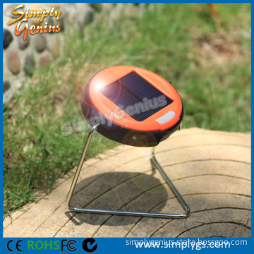 (self patent) 0.5W CE/Rohs/FCC/IPX41 rotary rechargeable solar lantern light